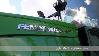 Fendt 1050 tractor test [upl. by Verlee]