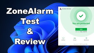 ZoneAlarm Antivirus Test amp Review 2022  Antivirus Security Review  Protection Test [upl. by Suoivatra]