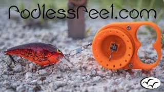 Rodless Reel  Catching some fish New Fishing Invention 2019 [upl. by Aninnaig]