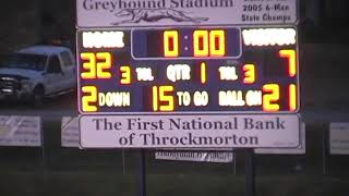 Week 1 2013 Throckmorton 60 Santa Anna 13 [upl. by Verdie345]