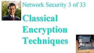 CSE5711102 Classical Encryption Techniques [upl. by Icram]