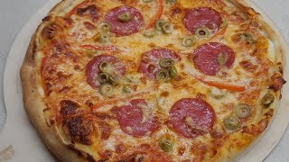 Domowa PIZZA lepsza niż z pizzerii Przepis na najlepsze ciasto na pizzę [upl. by Nielsen209]