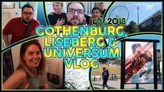 Gothenburg Liseberg amp Universum VLOG  Sweden July 2018 [upl. by Dnamra]