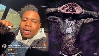 BIG30 VIOLATES Moneybagg Yo amp Responds To Getting Dssed In New Song [upl. by Gayn]