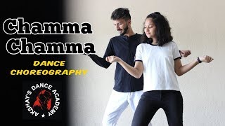 Chamma Chamma Dance Choreography  Fraud Saiyaan  Riya Vaidya [upl. by Keiryt]