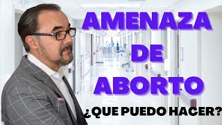 AMENAZA DE ABORTO SANGRADOS EN PRIMER TRIMESTRE [upl. by Monro87]