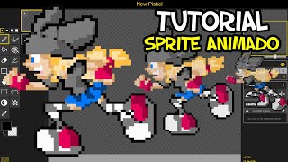 Tutorial Piskel  SPRITE Animado [upl. by Eikcir]