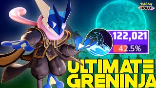 Greninja Becomes Damage God in 1600 Master Rank 😎  Pokemon Unite [upl. by Ennaear]