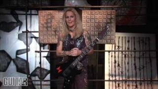 Lita Ford Guitar Lesson [upl. by Glendon]