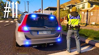 CIVIL POLIS  SVENSK LSPDFR  11  VÄLKOMMEN TILL ÄNGLABY [upl. by Kurr]