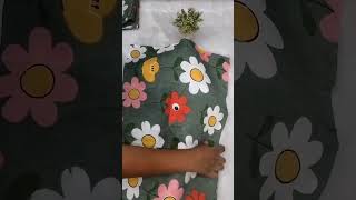 Fitted bedsheet from meesho youtubeshorts unboxingmeesho [upl. by Goldstein989]