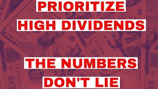 This is Why You Should Invest for High Dividends OVER Growth [upl. by Mundford]