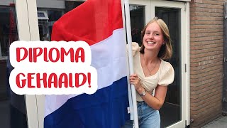 examenuitslag vlog  GESLAAGD  CIJFERLIJST VWO 6 [upl. by Anod341]