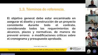 113 Gestión de Proyectos BIM 1  Cohorte 2  Semana 13 Términos de Referencia [upl. by Demah]