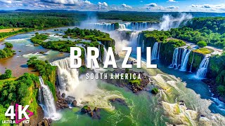 Brazil 4K  Explore the Amazon Iconic Beaches and Lively Cities of This Vibrant Nation [upl. by Varini226]