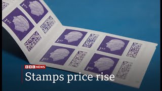 Price of a UK firstclass stamp to rise to £165 in October 30p rise at a stroke UK 6Sep2024 [upl. by Egiarc931]