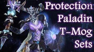 5 Paladin Artifact Transmog Sets Video Female and Male for Legion World of Warcraft [upl. by Larena]