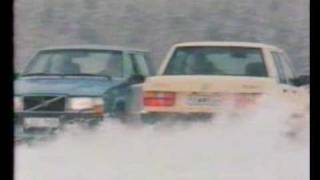 Volvo 740 snowrace commercial [upl. by Gnaoh54]