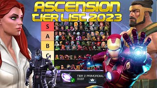 Best Champs To Ascend At 6 5 and 4  Tier List 2023  Marvel Contest of Champions [upl. by Cranston]