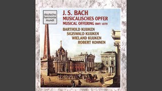 Musikalisches Opfer Musical Offering  BWV 1079 Ricercar a 3 [upl. by Wsan445]