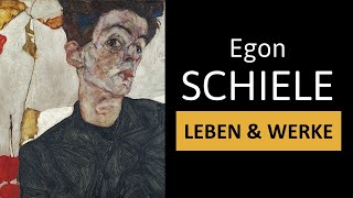 EGON SCHIELE  Leben Werke amp Malstil  Einfach erklärt [upl. by Schnell161]