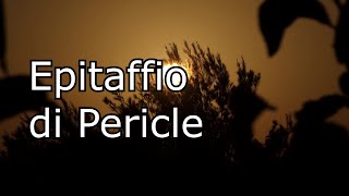 Epitaffio di Pericle [upl. by Luttrell394]