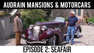 Leno and Osborne in Audrain Mansions amp Motorcars Season 1 Episode 2 Seafair [upl. by Files]