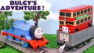 Bulgys Troublesome Truck Toy Train Story with Thomas Trains [upl. by Tiffany]