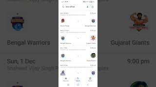 Bengal warriors ka full schedule pkl season 11 nocopyright nocopyrightmusic [upl. by Nadnarb873]