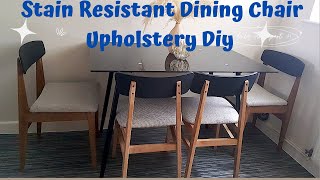 Stain Resistant Dining Chair Upholstery Diy [upl. by Duvall760]