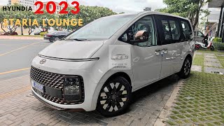 New Hyundai Staria Lounge 2023  VIP 7 Seat  Interior and Exterior [upl. by Nilyaj]