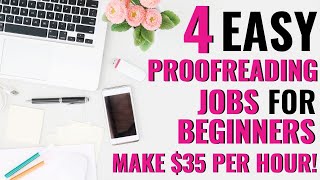 Online Proofreading Jobs for Beginners That Pay 35Hour  Start Working From Home Today [upl. by Junie746]