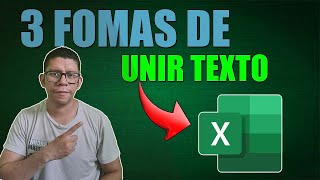 3 FOMAS DE UNIR texto en excel [upl. by Lundberg]