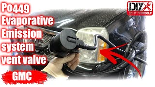 🔴 How to fix Code P0449 EVAP Vent Solenoid on GM vehicles Silverado  Tahoe Suburban Yukon [upl. by Ahseram]