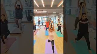 yoga video easy  yoga shorts ytshorts workout viralvideo [upl. by Ineslta]