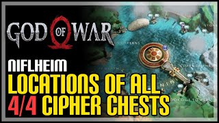 How to Unlock Niflheim God of War All Niflheim Cipher Chest Locations [upl. by Karina856]