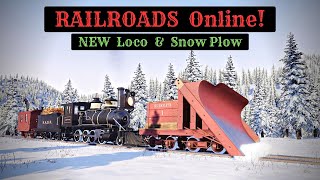 RAILROADS Online  NEW 280 Snowplow amp more  Game Update [upl. by Meilen]