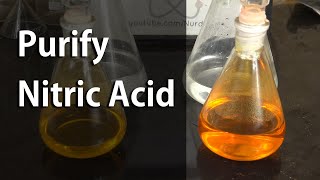 Nitric Acid Concentration and Purification Azeotropic and Fuming [upl. by Karp]