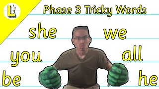 Phase 3 Tricky Words [upl. by Purcell]