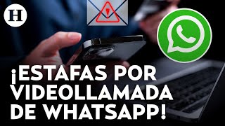 Videollamadas por WhatsApp son usadas como nuevo método de estafa evita caer en el engaño [upl. by Keverne]