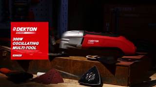 DEKTON POWER 300W OSCILLATING MULTITOOL [upl. by Cavanaugh]