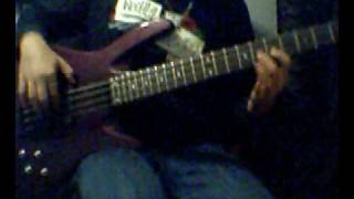 Samick Jazz Bass with EMG J Set and BTS System [upl. by Shermie475]