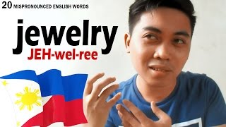 20 Mispronounced English Words by Filipinos Part 22 [upl. by Boiney717]