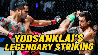 Muay Thai LEGEND Yodsanklais INSANE Striking 🔥 [upl. by Thorndike414]