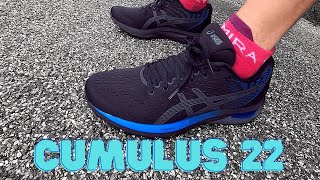 Asics Gel Cumulus 22 Shoe Review  Best Asics Daily Trainer [upl. by Chafee351]