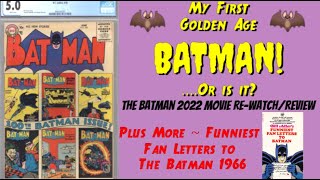 BATMAN GOLDEN AGE COMICS amp SHOCKING AOK  BATURDAY KNIGHT LIVE Episode 2 [upl. by Anitsirc10]