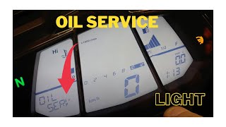 Yamaha YZFR125 Oil service light [upl. by Edita]