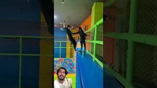 trampoline love funny dance sports music song newsong bollywood youtubeshorts [upl. by Nord720]