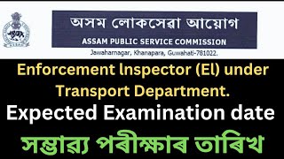 Enforcement officerExpected examination dateসম্ভাৱ্য পৰীক্ষাৰ তাৰিখRMBEDUTECH [upl. by Rodmun872]