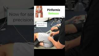 Simple Piriformis Massage Treatment  Piriformis Release shorts [upl. by Anitsirhk]